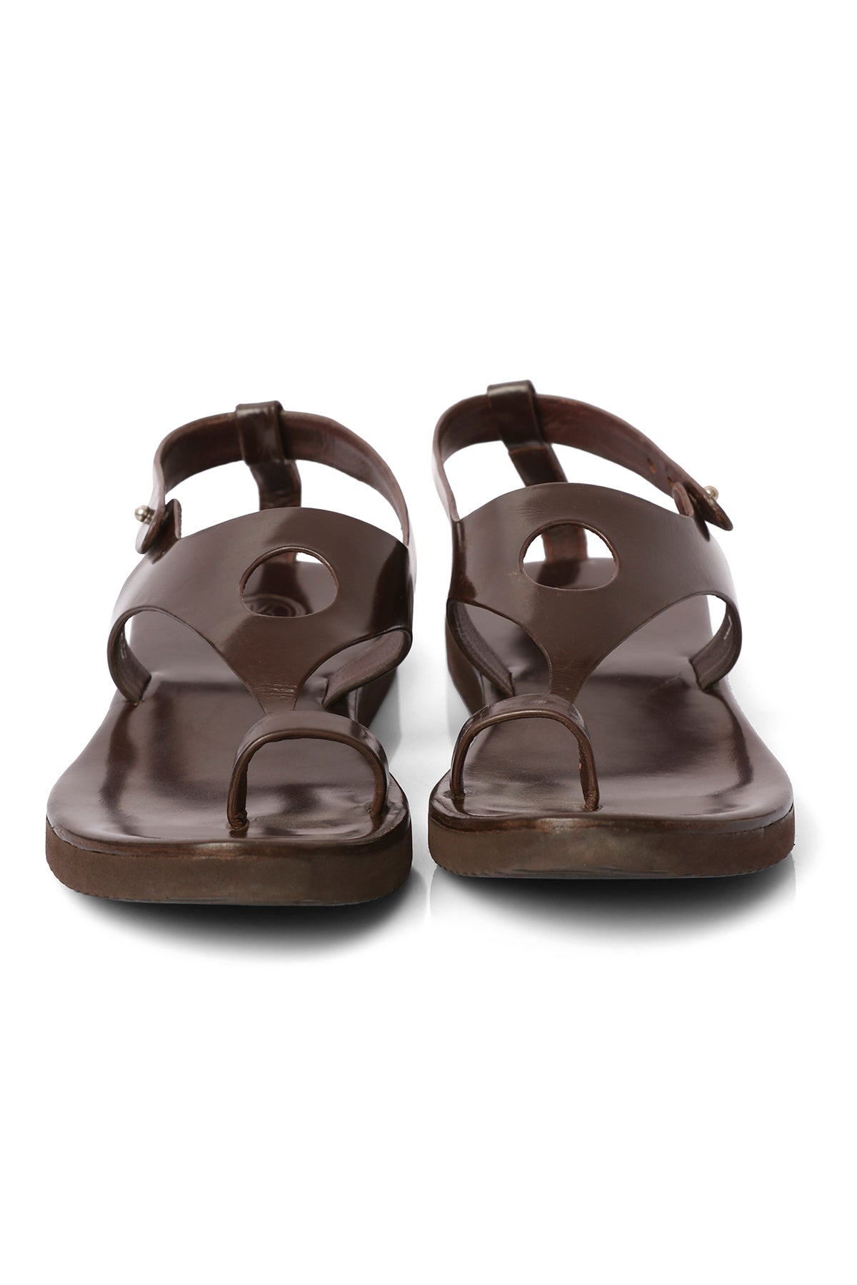 Triangle Polka Sandals