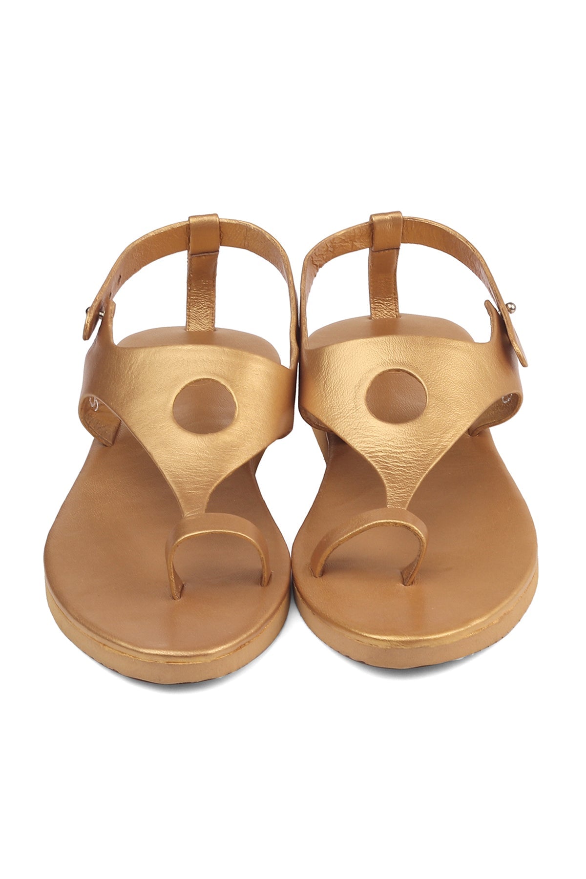 Triangle Polka Sandals