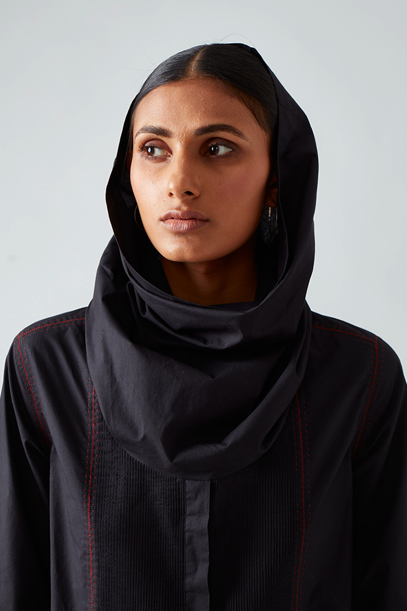 Antela Cowl Neck Dress