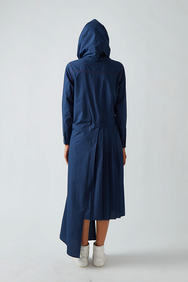 Antela Cowl Neck Dress