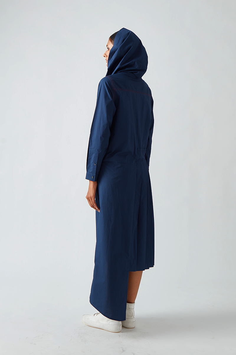 Antela Cowl Neck Dress