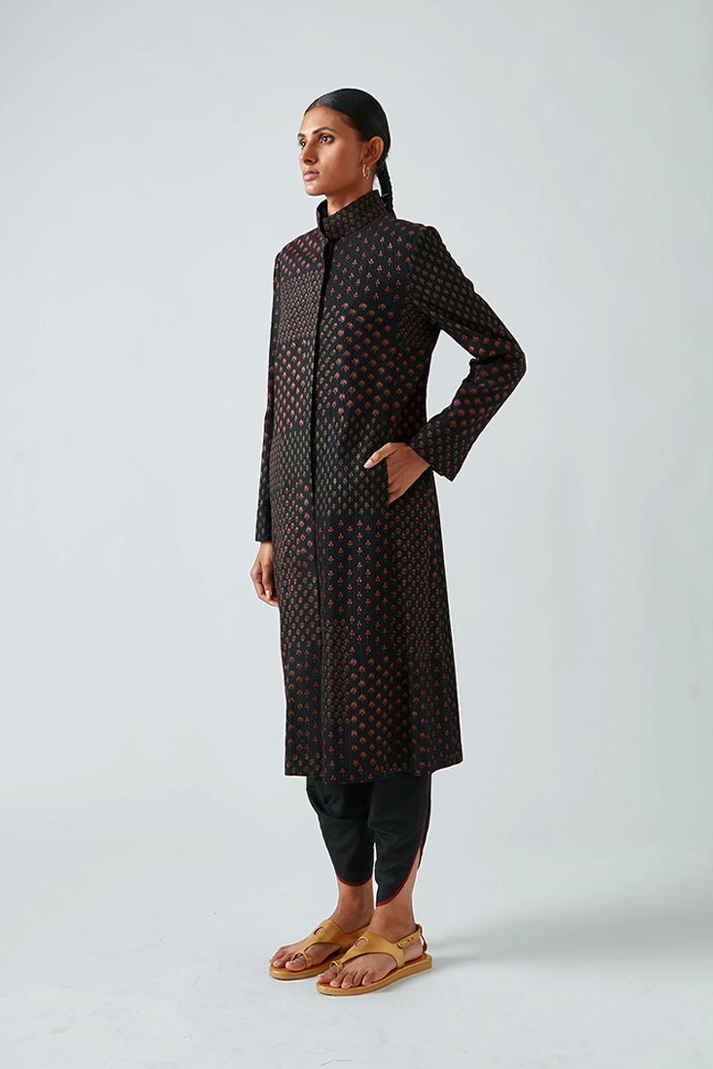 Chhawani Hand Print Jacket