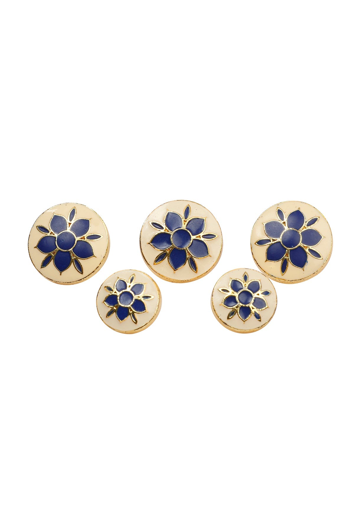 Porcelain Enamel Button Set
