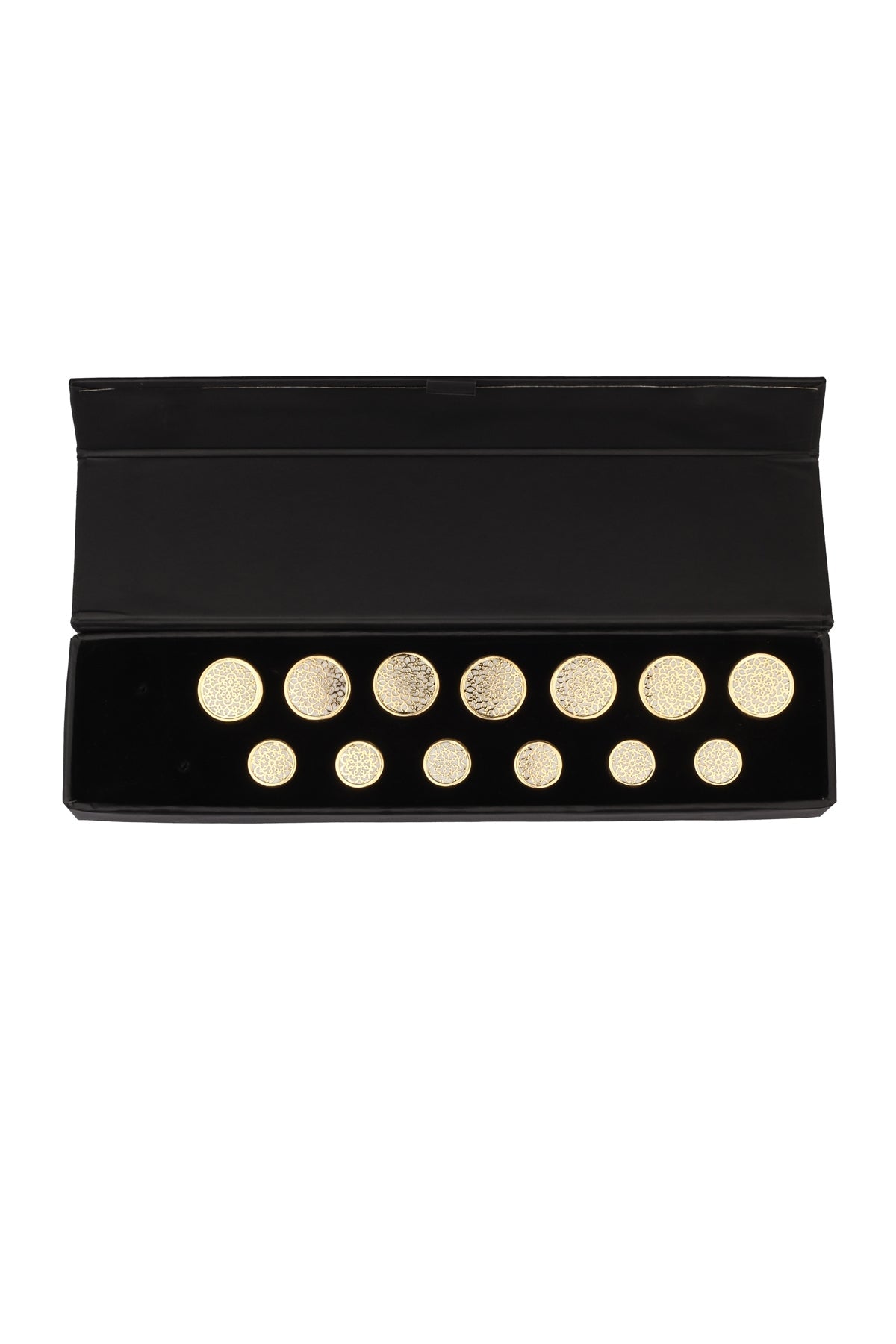 White Jaal Button Set