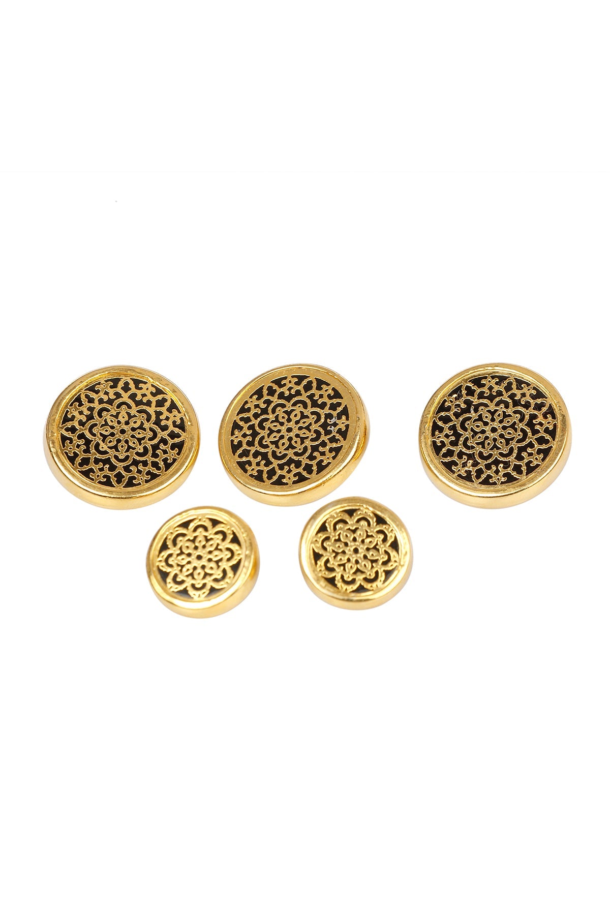 Black Jaal Button Set