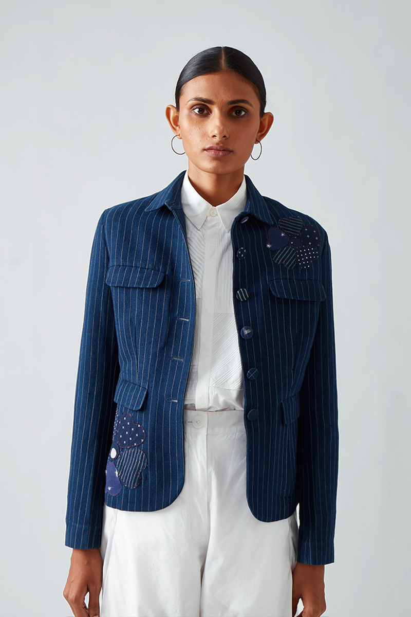 Baredi Patchwork Flower Jacket