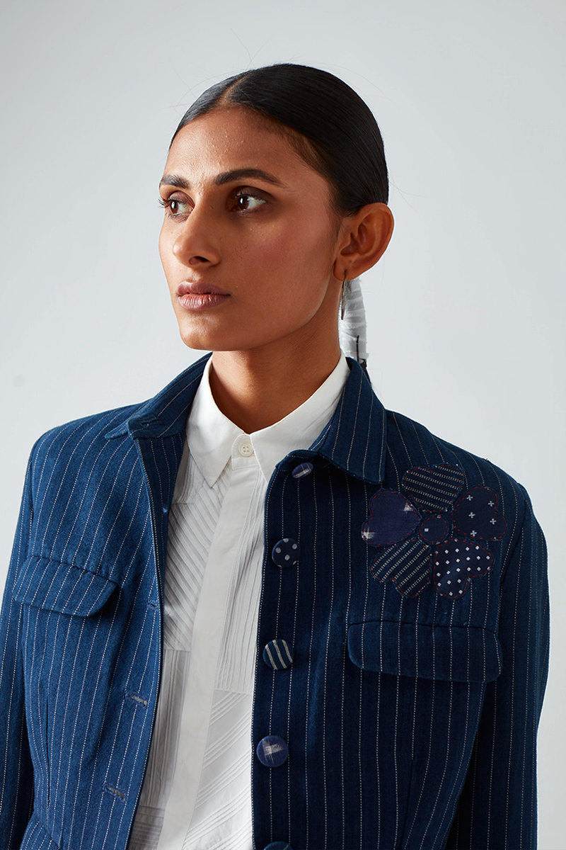 Baredi Patchwork Flower Jacket