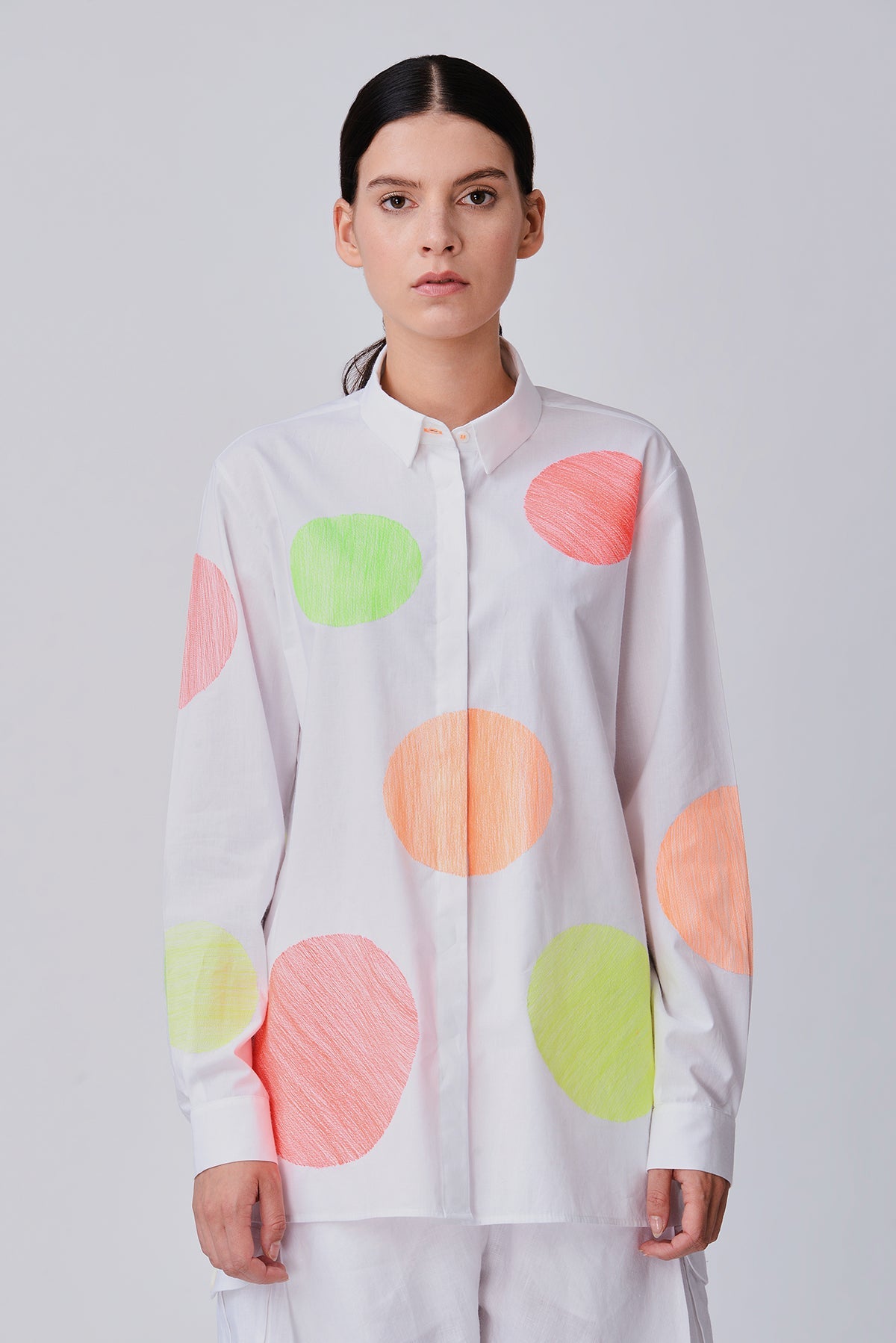 Keroo Top With Embroidery