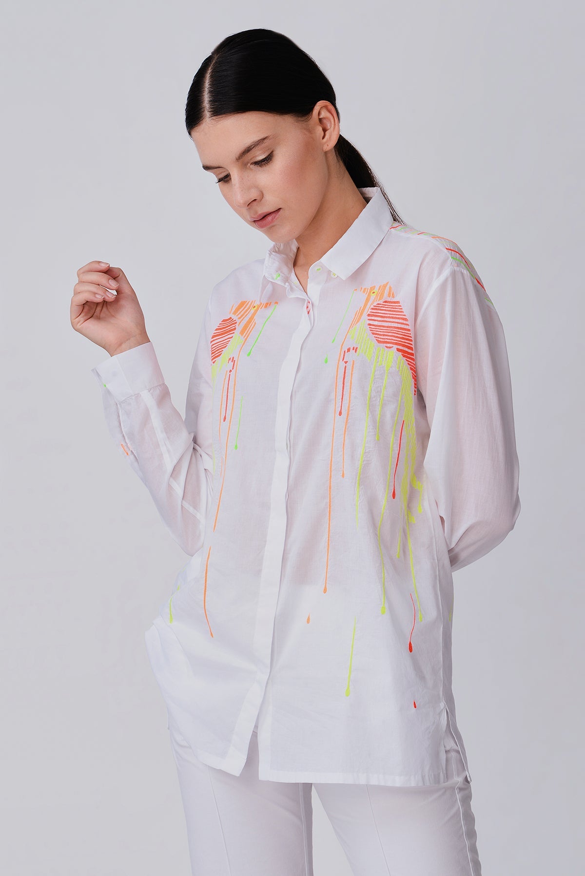 Ujlan Embroidered Shirt