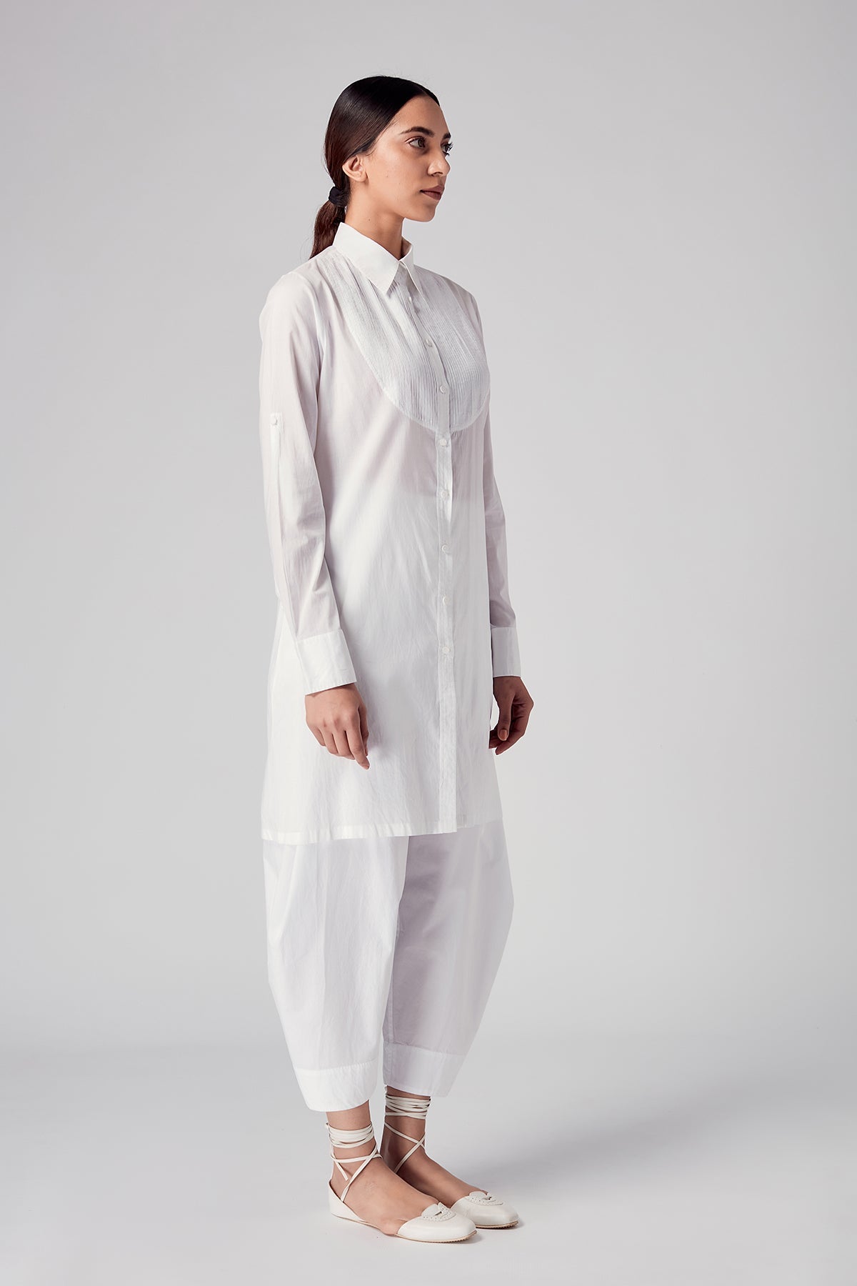 Gagwana Pintuck Tunic