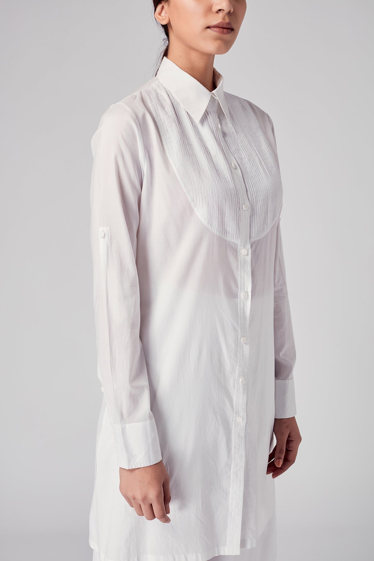 Gagwana Pintuck Tunic