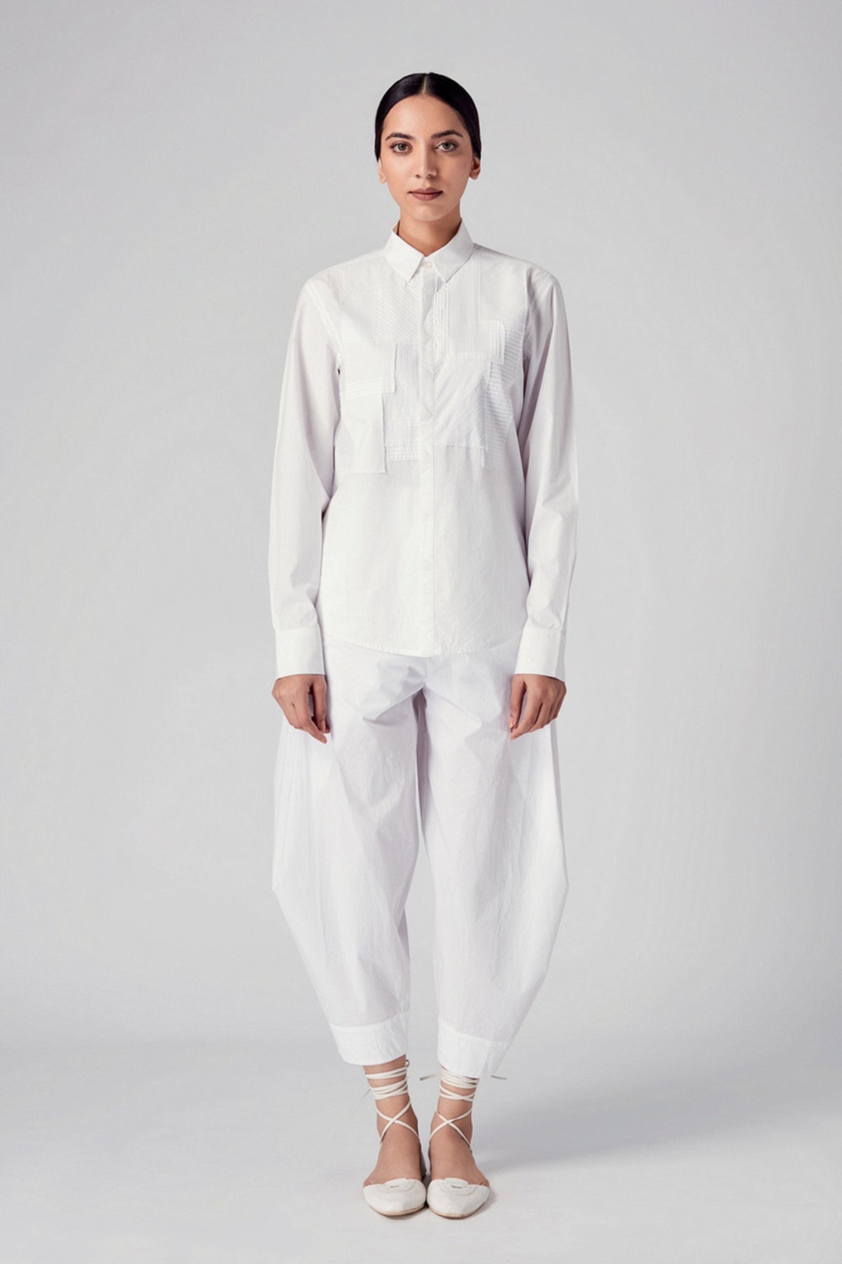 Sihor Patchwork Shirt