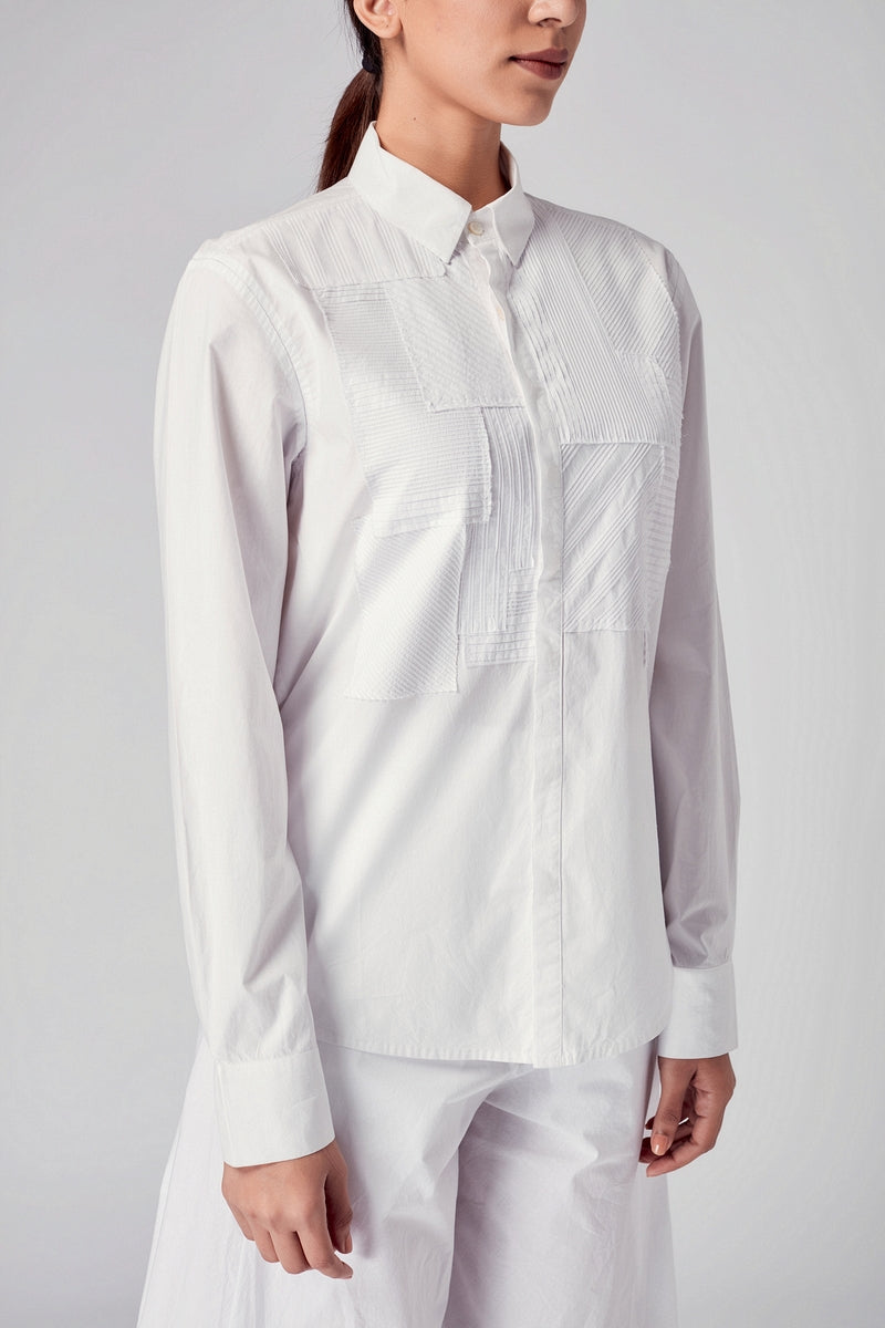 Sihor Patchwork Shirt