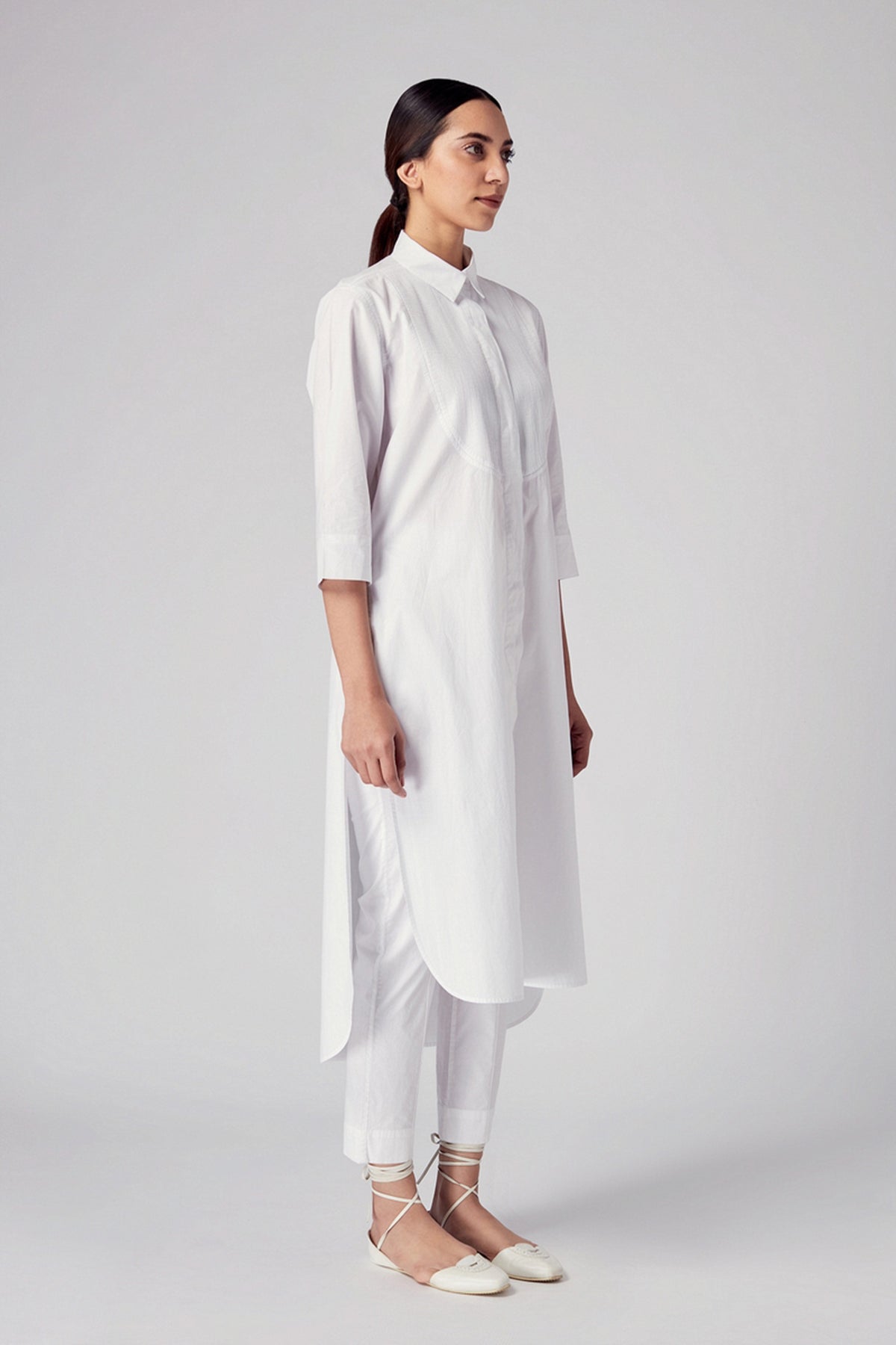 Tihari Pintuck Tunic