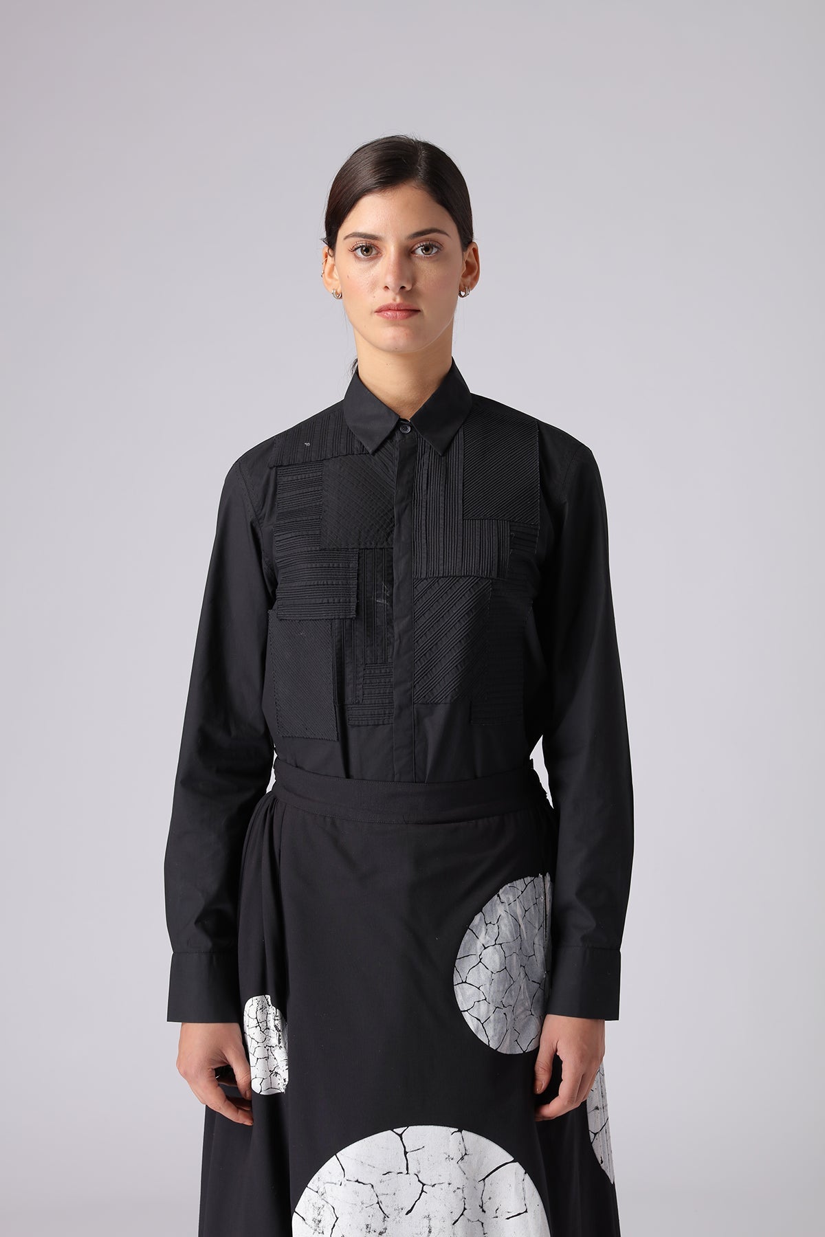 Sihor Patchwork Shirt