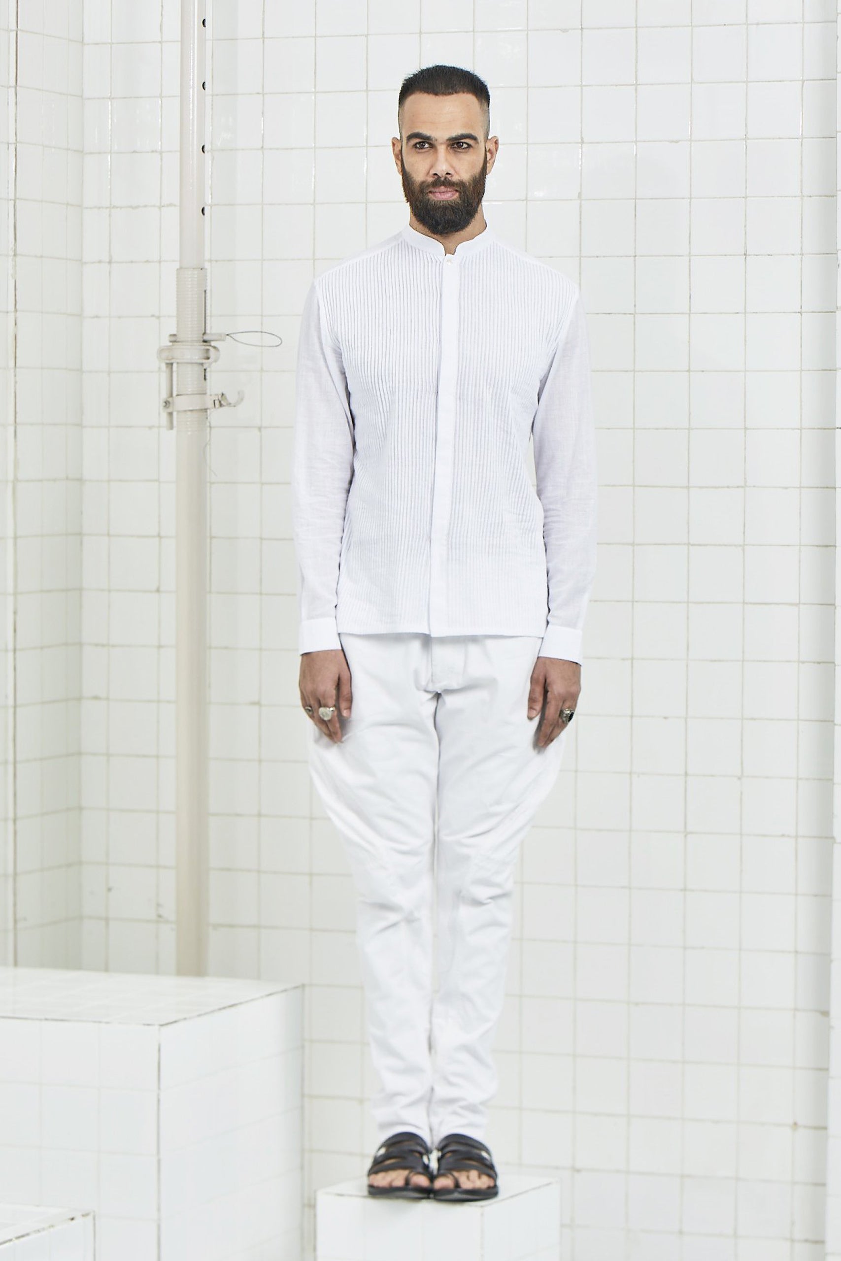 Hisar Pintuck Shirt