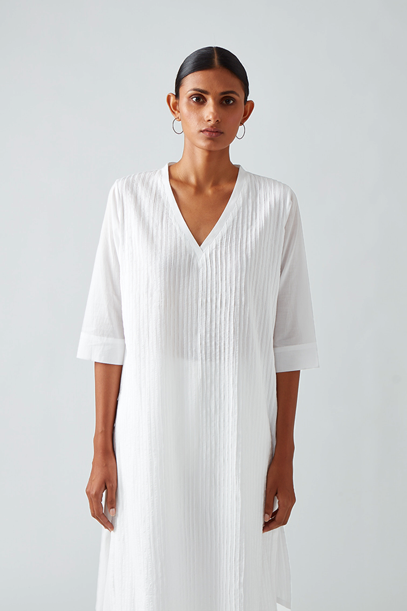 Itoda Pintuck Kurta Set