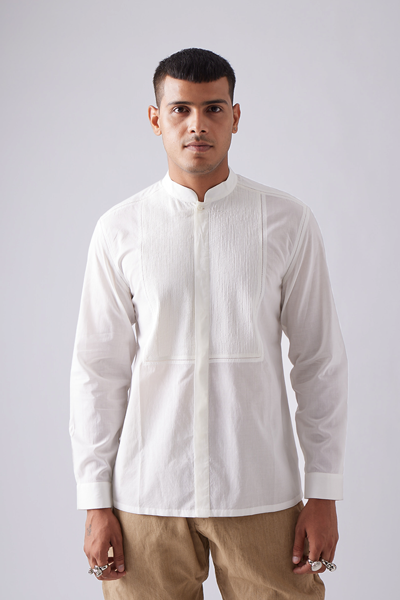 Balau Pintuck Shirt