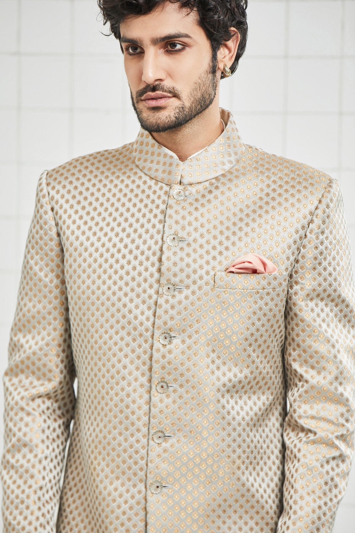 Awaniya Brocade Sherwani