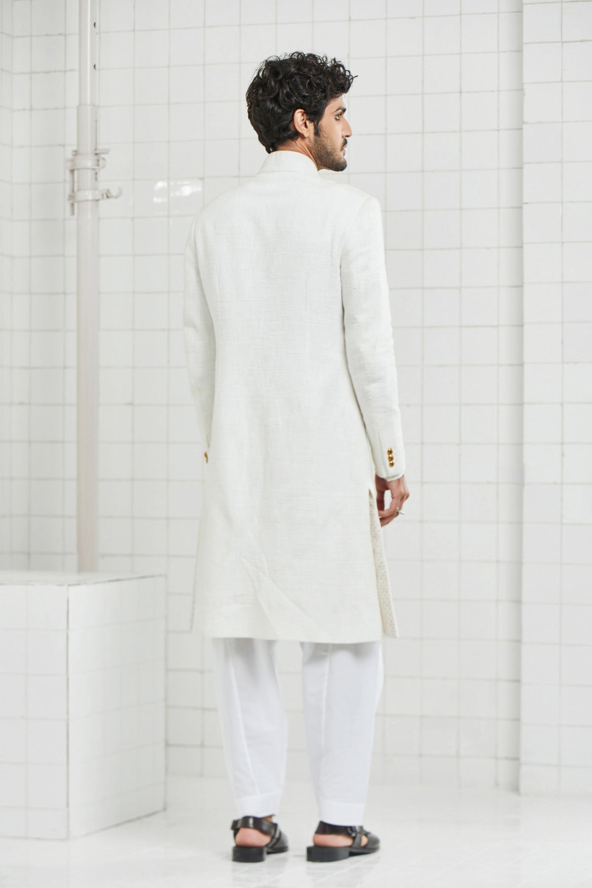 Narwariya Hand Spun Sherwani