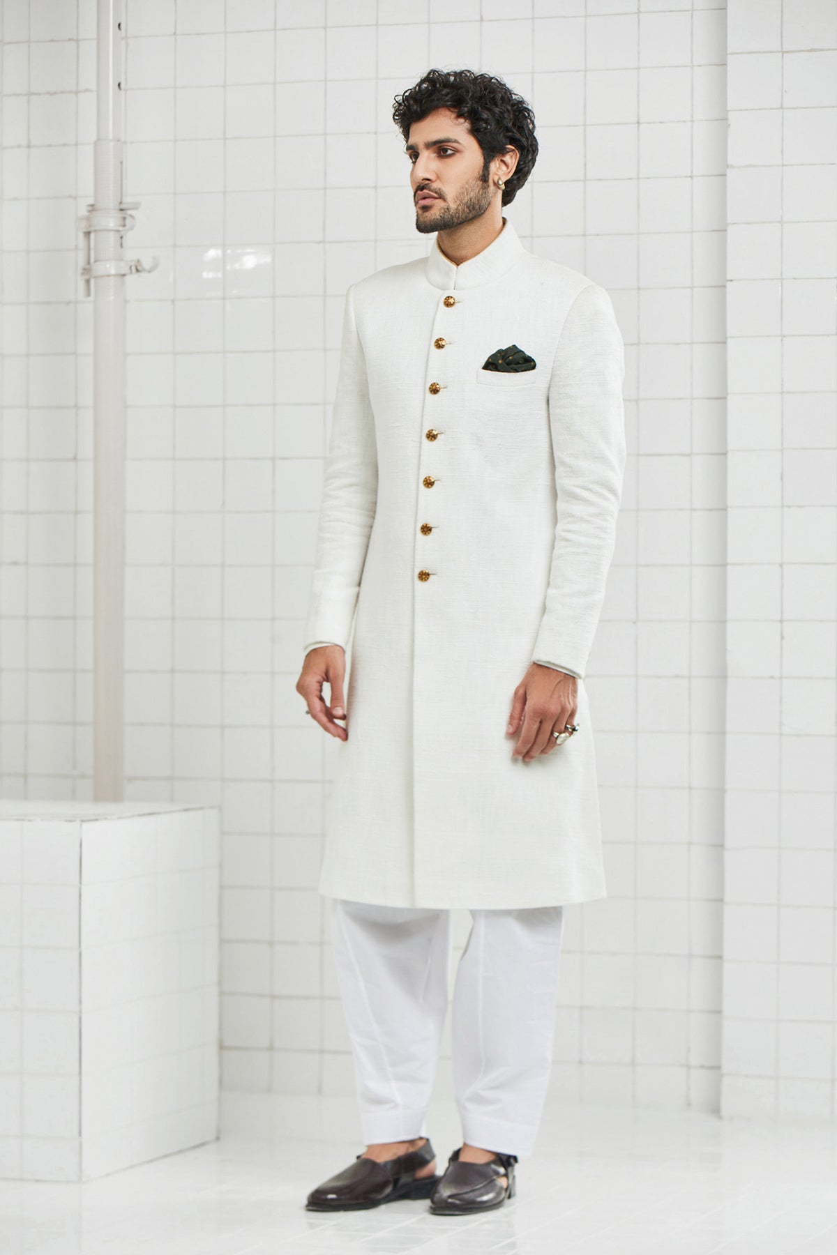 Narwariya Hand Spun Sherwani