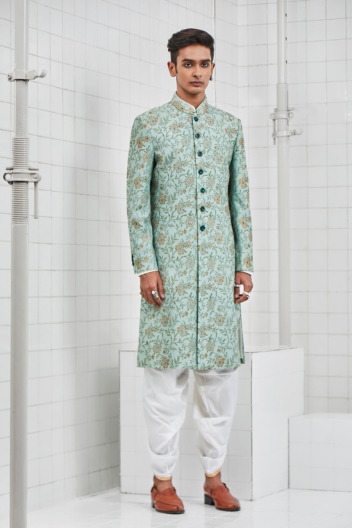 Chirota Textured Sherwani