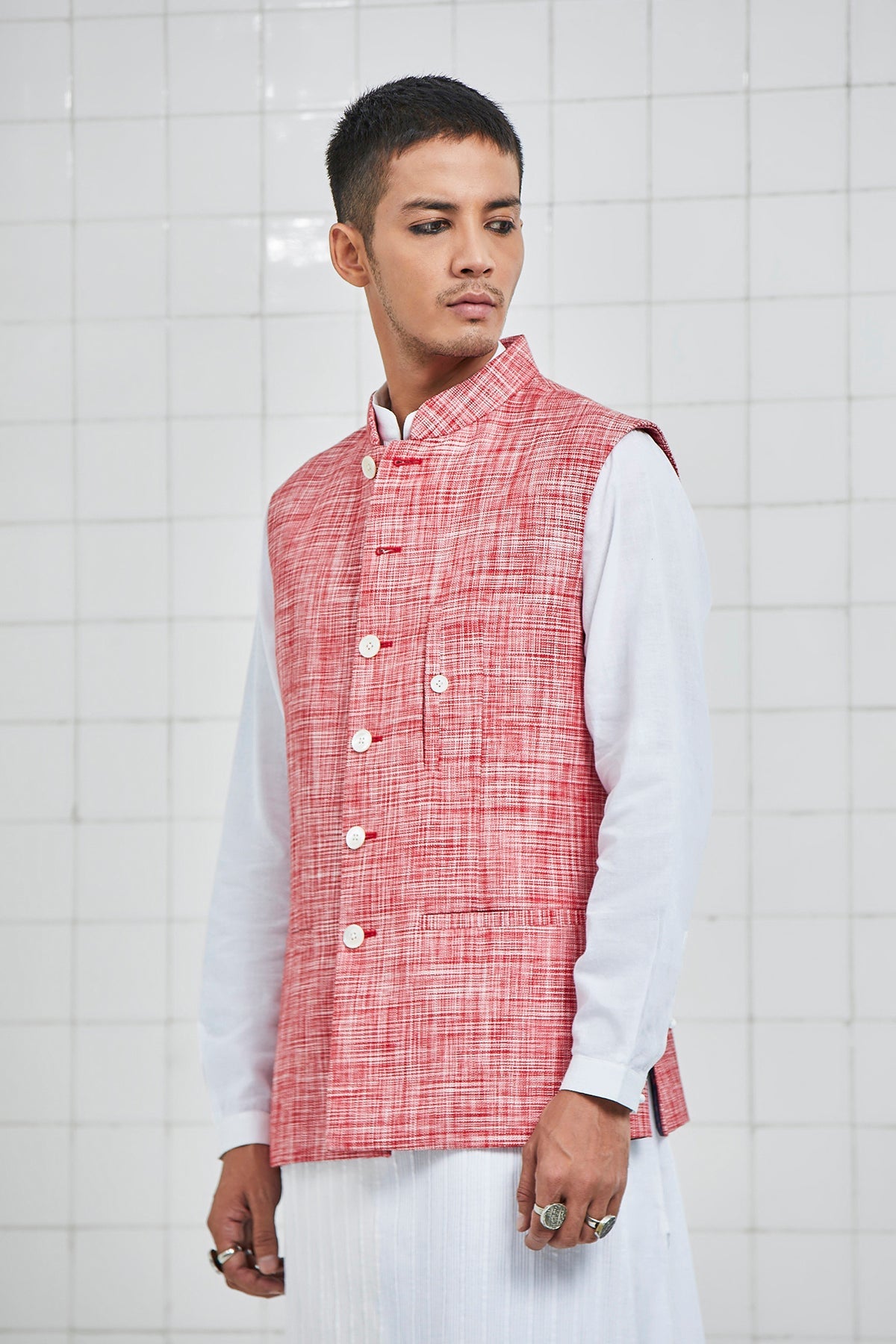 Keeta Linen Waistcoat