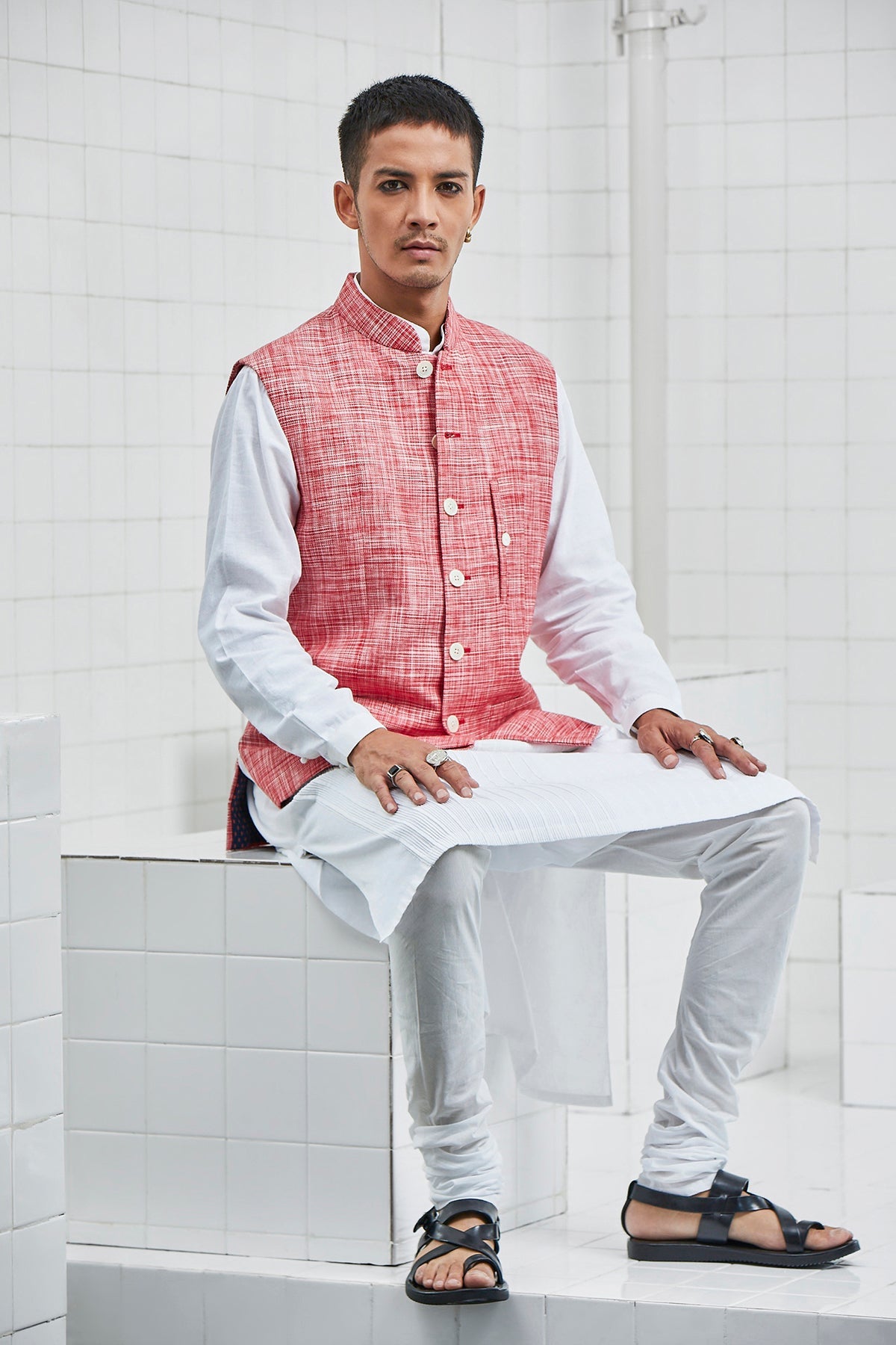 Keeta Linen Waistcoat