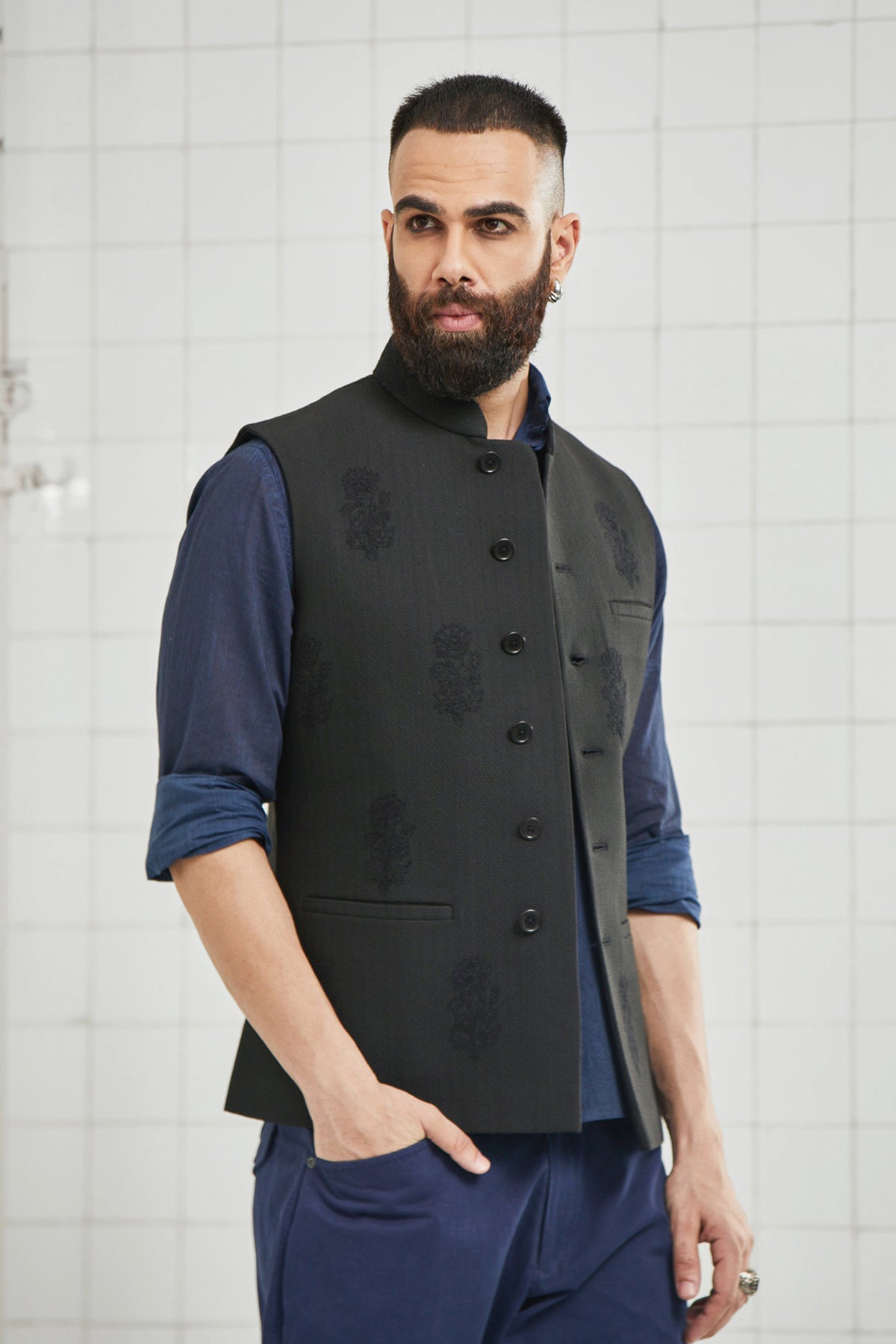 Sangarh Embroidered Waistcoat