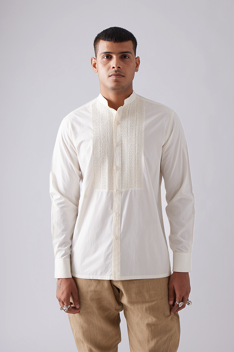 Nangal Pintuck Shirt