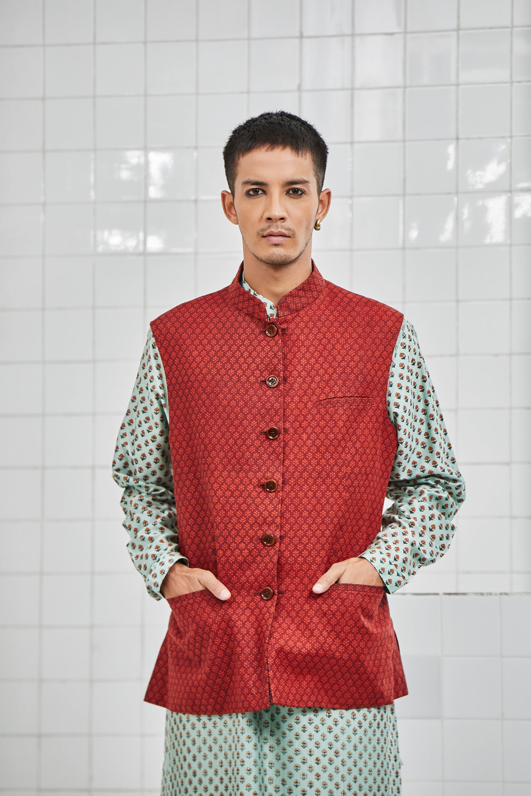 Khodmal Reversible Waistcoat