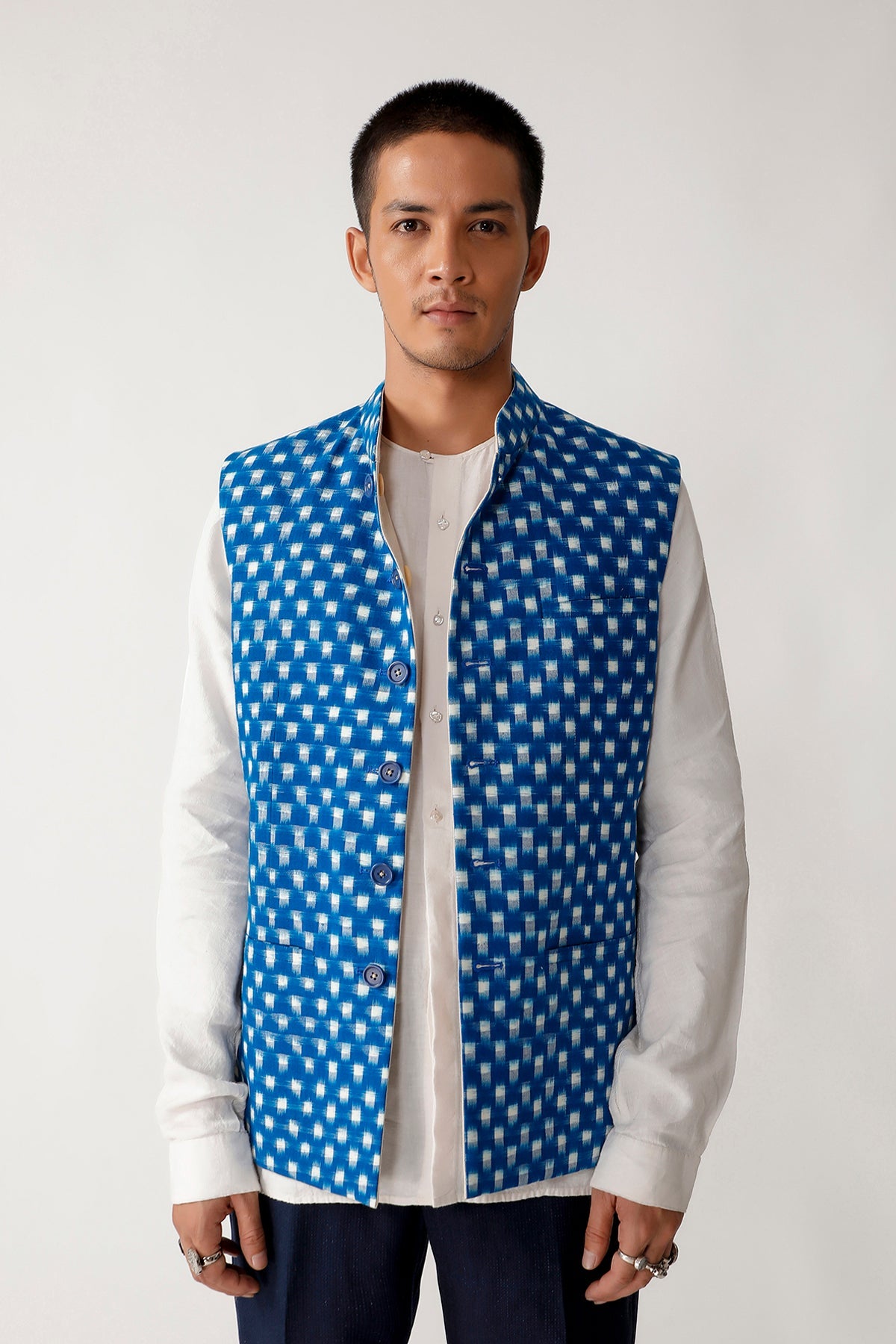 Rankhar Ikat Waistcoat