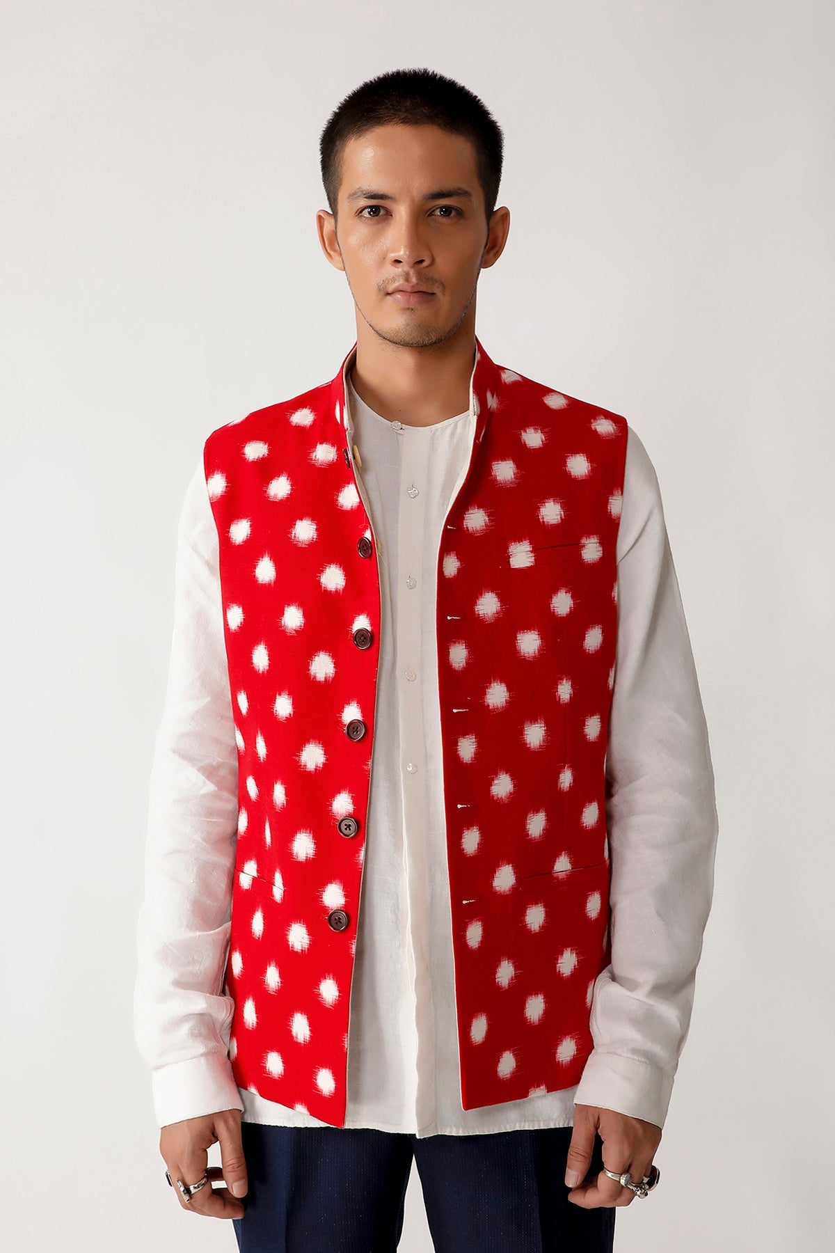 Rataura Ikat Waistcoat