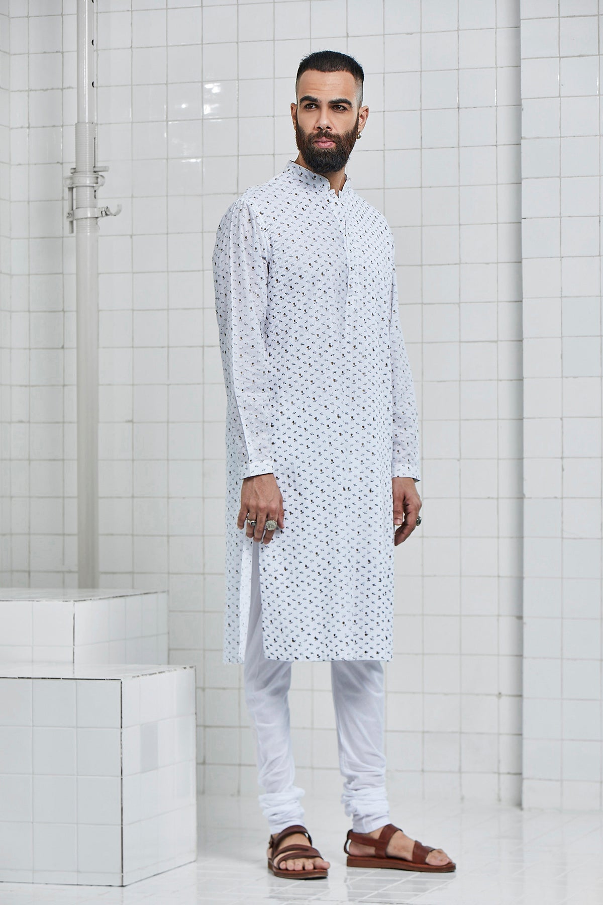 Khuhra Pintuck Kurta Set