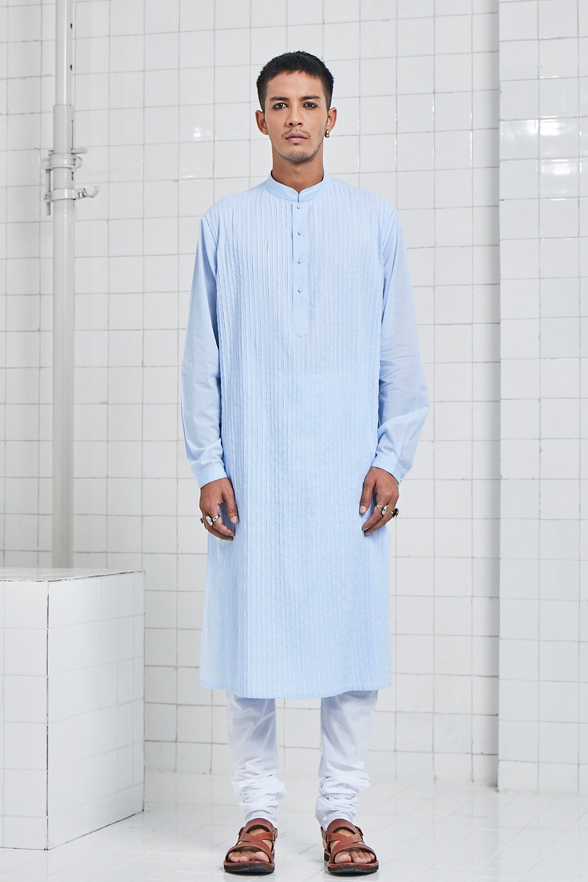 Bhaniyana Pintuck Kurta Set