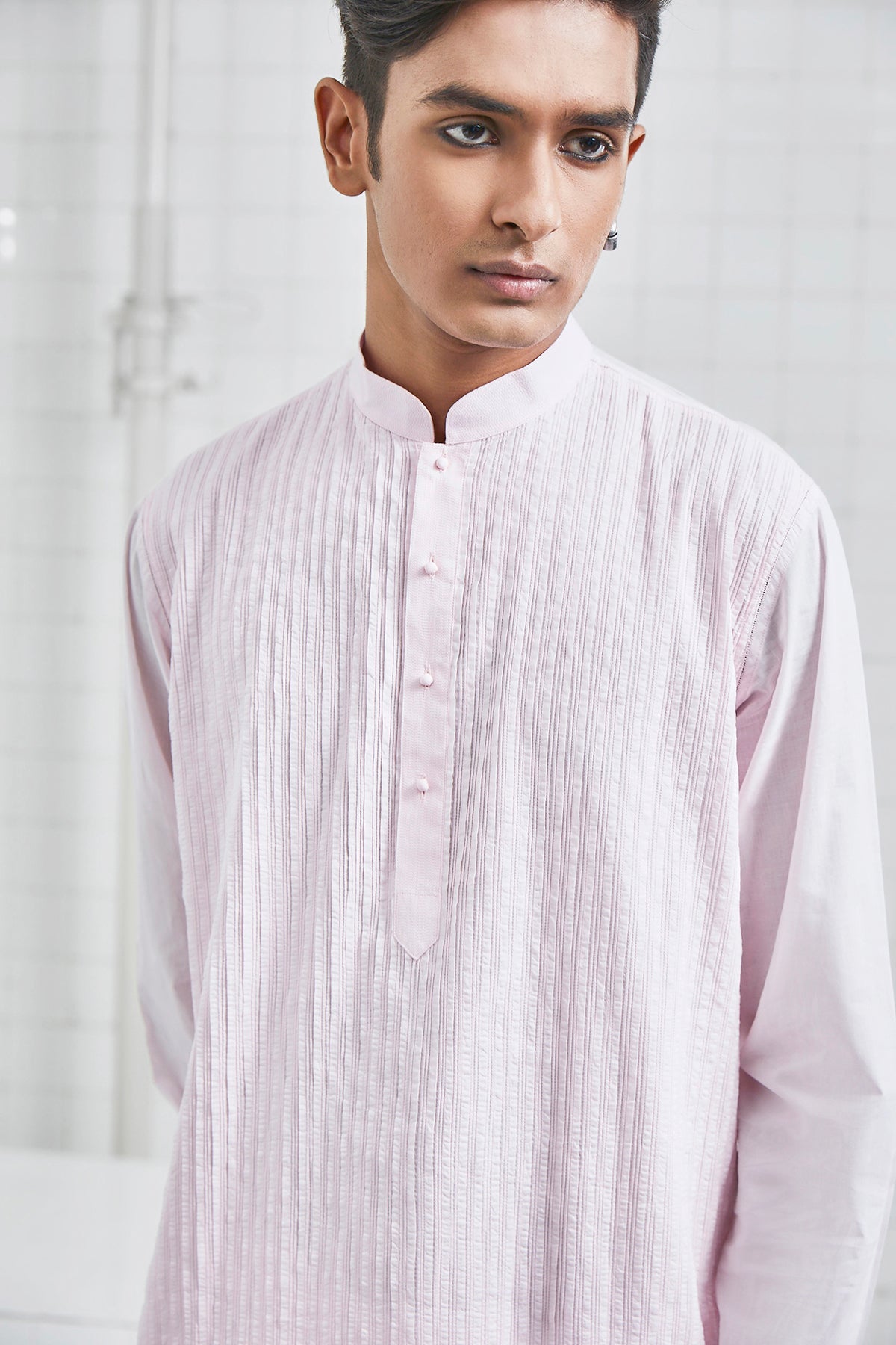 Bhaniyana Pintuck Kurta Set