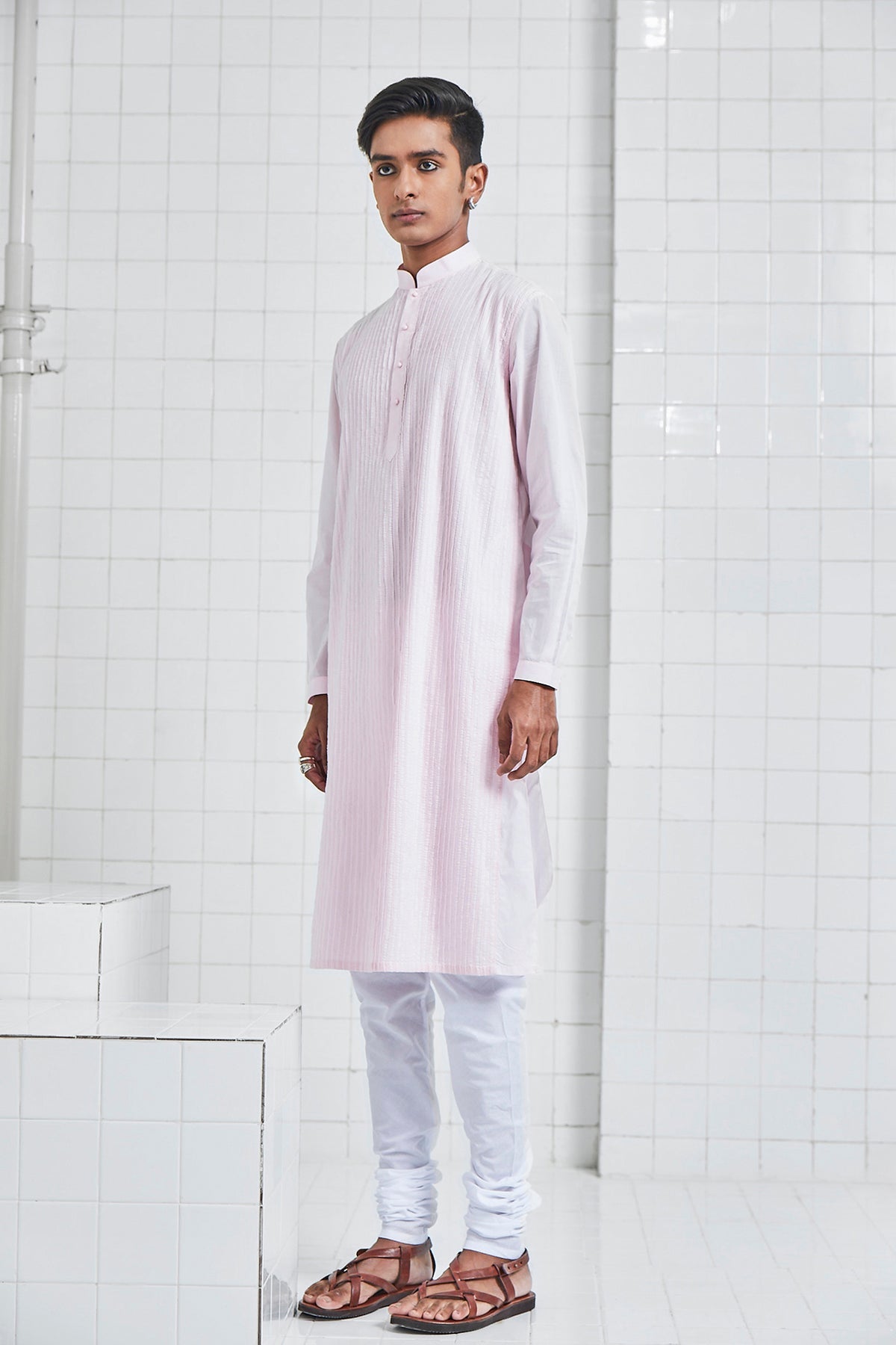 Bhaniyana Pintuck Kurta Set