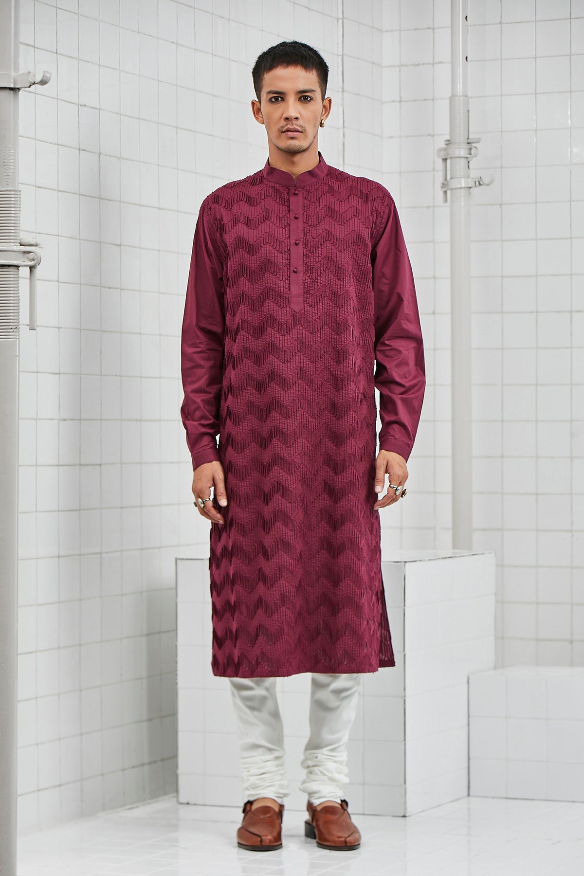 Nagaur Louvre Kurta Set