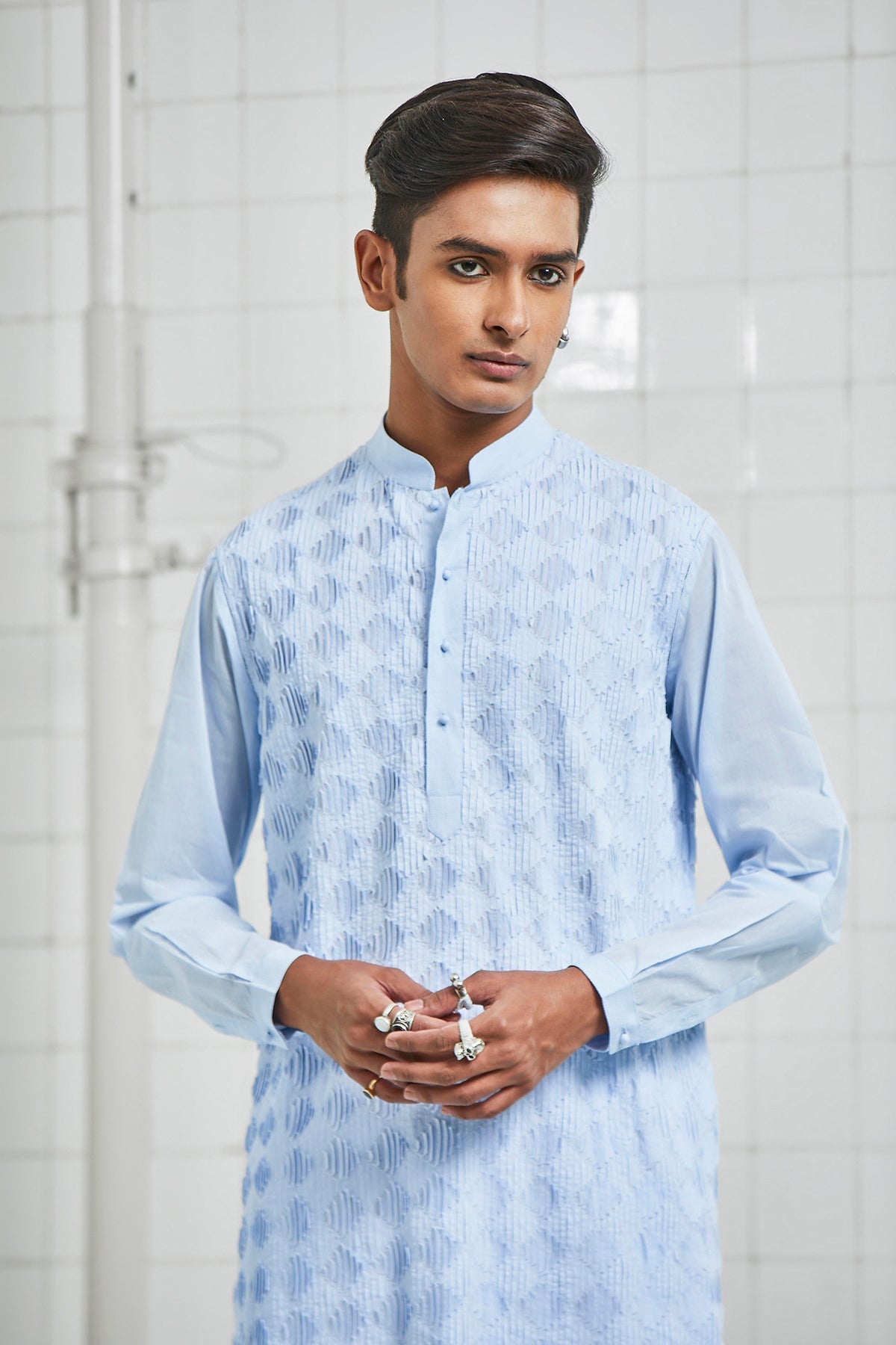 Balotra Textured Kurta Set