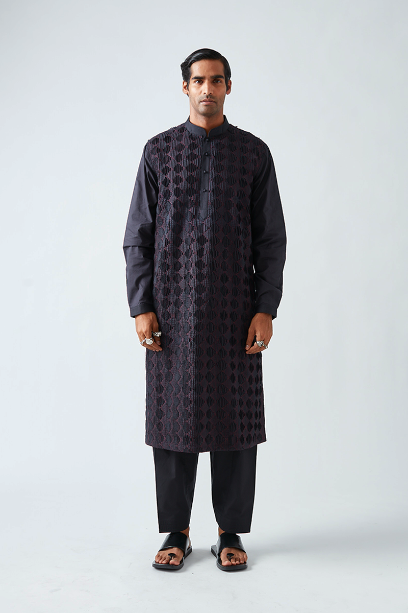 Balotra Textured Kurta Set