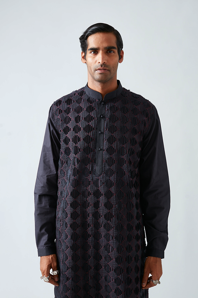 Balotra Textured Kurta Set