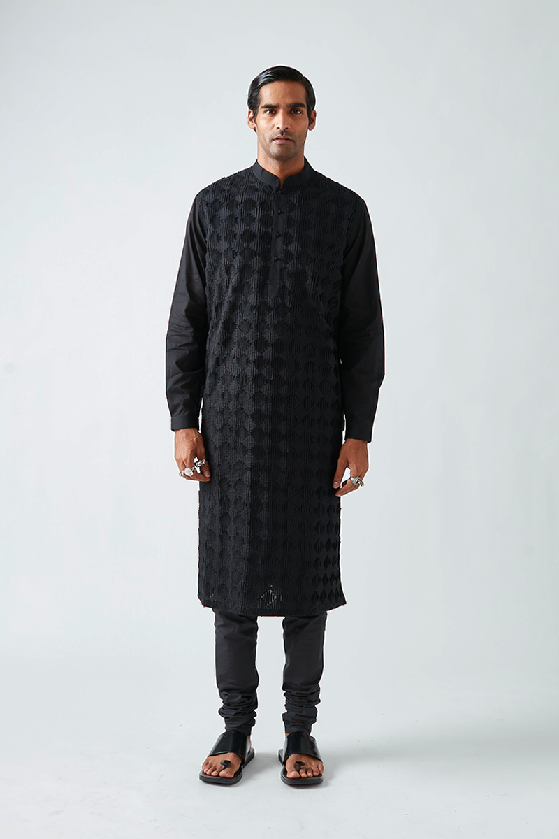 Balotra Textured Kurta Set