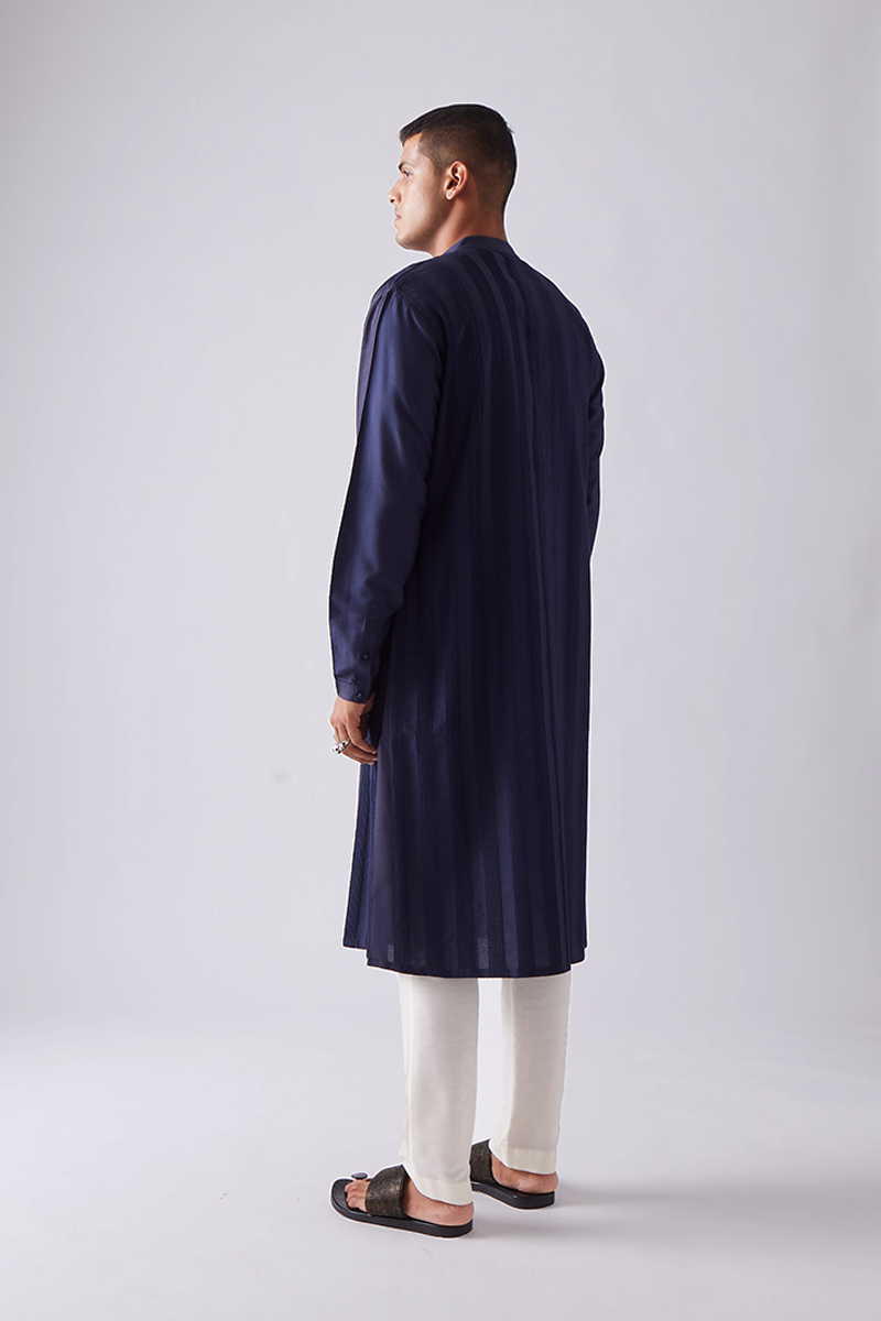 Laxmana Pintuck Quilting Kurta Set