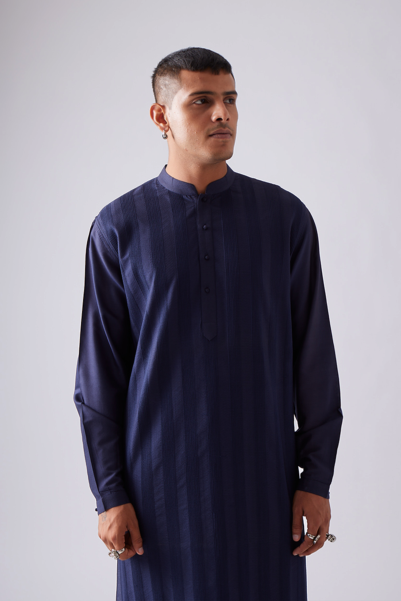 Laxmana Pintuck Quilting Kurta Set