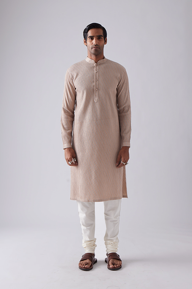 Harnoda Pintuck Kurta Set