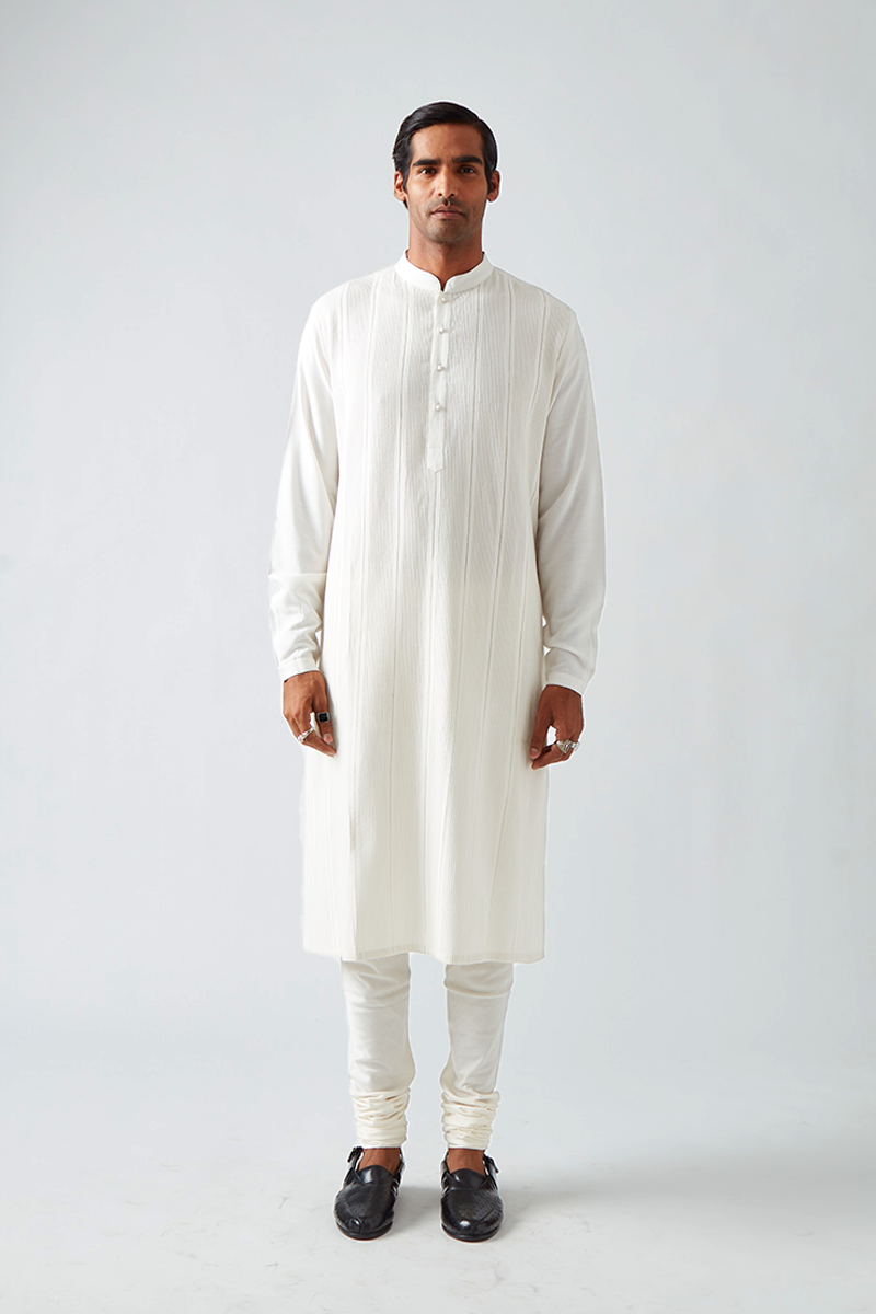 Khera Pintuck Kurta Set