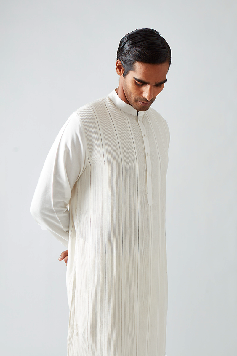 Khera Pintuck Kurta Set