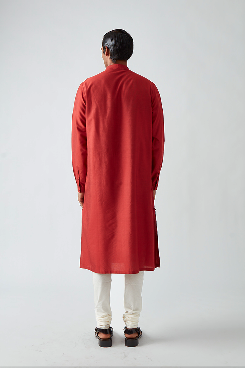 Khinsar Pintuck Kurta Set