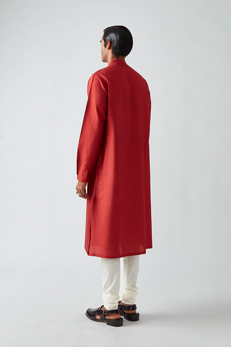 Khinsar Pintuck Kurta Set