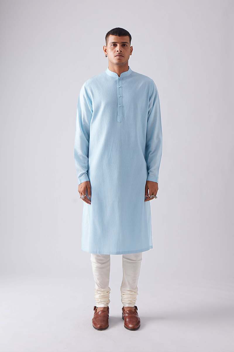 Khinsar Pintuck Kurta Set